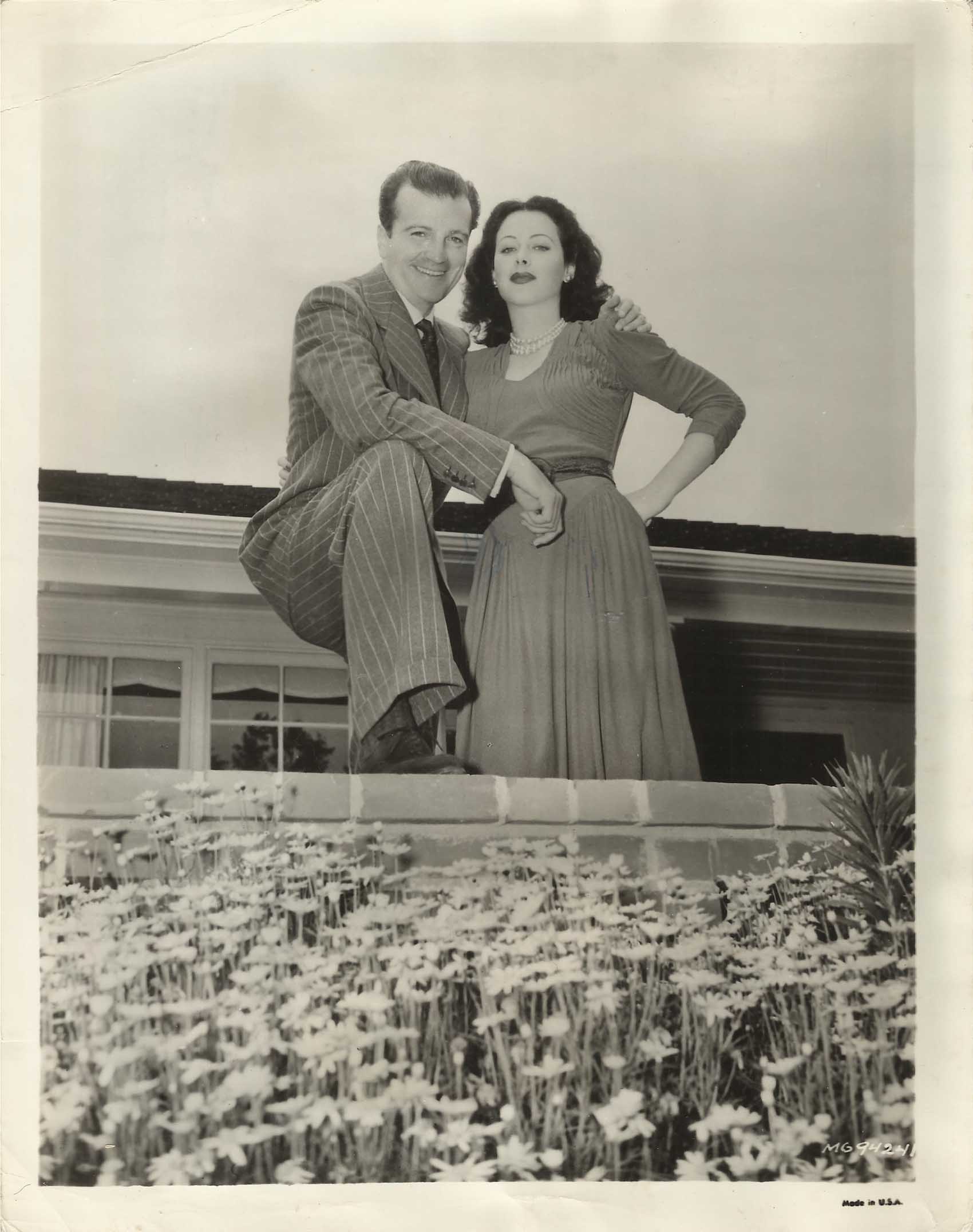 HEDY LAMARR JOHN LODER Original Vintage Photograph 1943 CANDID EBay